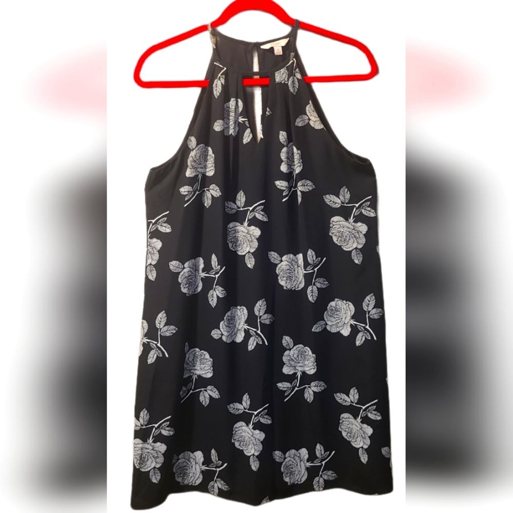 Candie's Black&White Lightweight Floral Dress✨️Size Med